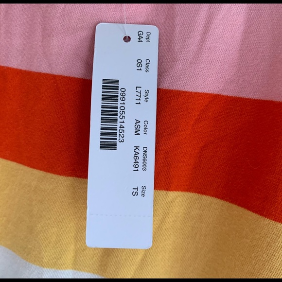 JCREW tiered knit maxi dress in rainbow stripe - Picture 5 of 5